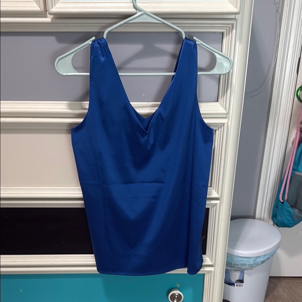 Elegant Blue Top